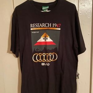 Lifted Research Group Shirt Mens L Black Short Sleeve Graphic Tee LRG